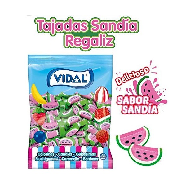Tajadas Sandía - Gels sucrés redevance - VIDAL - 250 unités