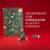 Venchi - Collection de Noël - Calendrier de lAvent, 181 g - 25 Chocolats Napolitain Assortis- - Idée cadeau - Sans Gluten