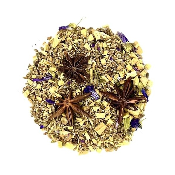 Mélange de thé à la réglisse et aux herbes 250 g dans un paquet de protection des arômes 