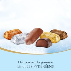 Lindt - Calendrier de lAvent LES PYRÉNÉENS - Assortiment de Chocolats au Lait et Noirs Frais et Fondants - Idéal pour Noël, 