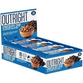 MTS OUTRIGHT BARS PROTEIN BARS ALMOND BUTTER CHOCOLATE CHIP 12x60g