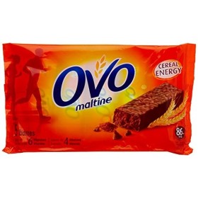 Ovomaltine Barres énergétique au malt et au chocolat - Les 5 barres de 20g