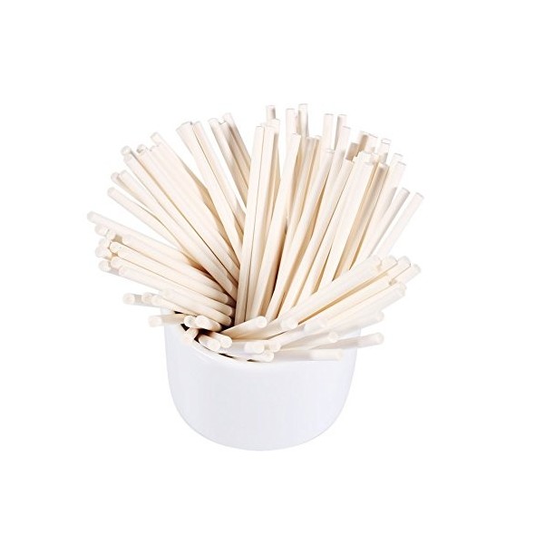 Cake Pop Sticks, 100 Pièces/ensemble Bâtons de Sucette Colorés Robustes pour Biscuits, Bonbons Arc-en-ciel, Chocolat, Décorat