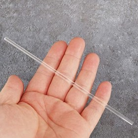 Niniang 200 Pièces 6 Pouces Acrylique Bâtons de Sucette Tiges Acryliques Réutilisables Claires pour Faire des Sucettes Gâteau