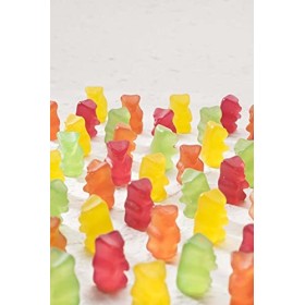 SWEET-SWITCH - 4 x 150 g - Yummy Gummy Bears - Bonbons - Sans sucre - Sans gluten - Végétalien - Keto