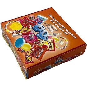 Mini Box Bonbons Années 80-13 références différentes pour redécouvrir le plaisir des bonbons des années 80 - Assortiment de c