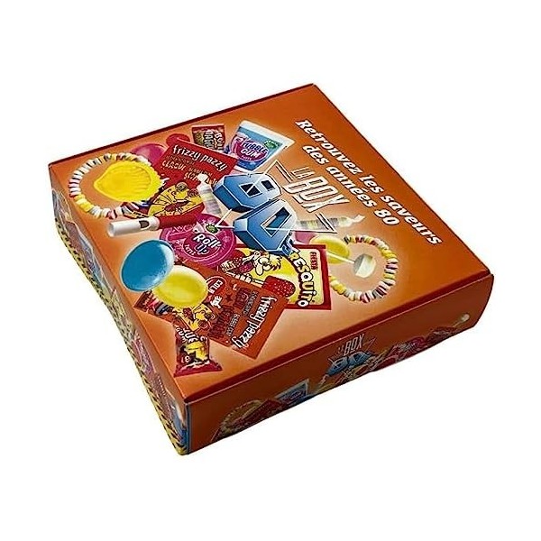 Mini Box Bonbons Années 80-13 références différentes pour redécouvrir le plaisir des bonbons des années 80 - Assortiment de c