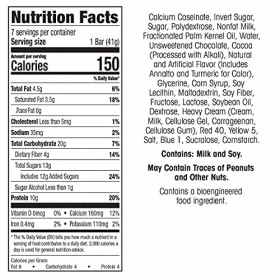 WonderSlim Barre à collation riche en protéines, menthe chocolat – Faible teneur en calories, 10 g de protéines, 4 g de fibre