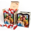 Boîte de chocolats pour les couples Sweet Love I Coffret cadeau original pour anniversaires, Noël, amoureux I Boîtes très rés