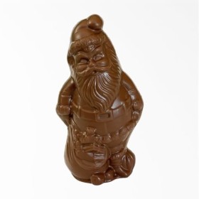 lot de 2 PERE NOEL EN CHOCOLAT - Fabrication artisanale