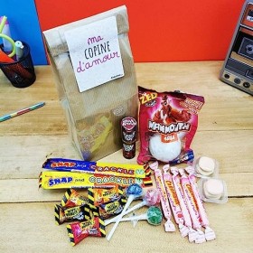 NostalGift.com - Sachet Bonbon des années 90 "Ma copine damour" - Cadeau Copine