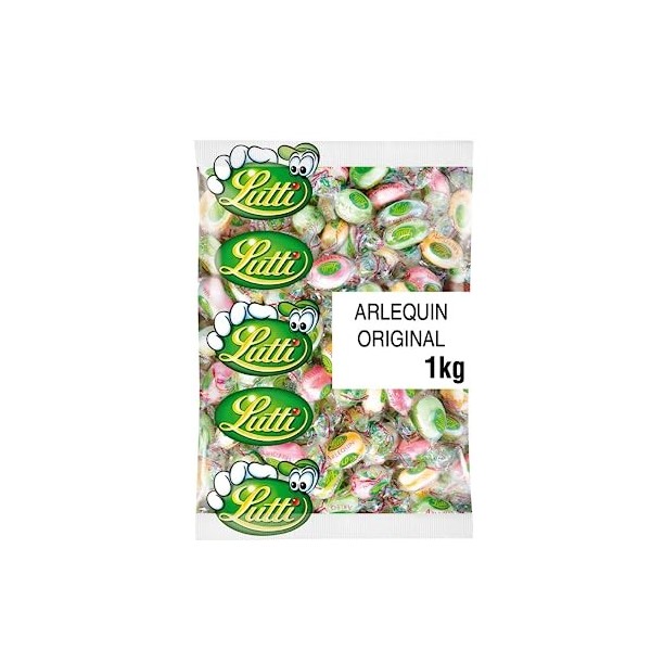 Bonbon acidulé Arlequin original LUTTI - 1 kg