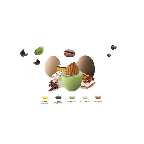 MAXTRIS | Dragées Italienne aux Amandes | ASSORTIMENT PÂTISSERIE 5 SAVEURS | 1 Kg.