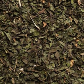 Menthe poivrée bio coupe grossière 200g 2x100g - Thé à la menthe - Mentha piperita - embouteillé et contrôlé en Allemagne -