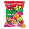 Sucettes Bon Bon Bum rondes au coeur de chewing gum assortiment Colombina / Colombie 24 sucettes