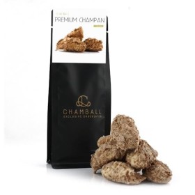 CHAMBALL 7 Truffes au Champagne avec Flocons de Chocolat au Lait Idéales à Déguster et à Cadeau - Coffret de Chocolats Artisa