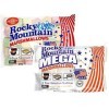 Rocky Mountain Marshmallows Tasting Set Fruity & Mega, des bonbons américains traditionnels colorés à rôtir sur un feu de cam