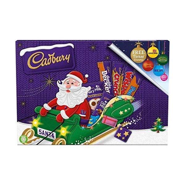 Cadbury Selection 150g, Un pack irrésistible de Cadbury Selection Boxes, Les remplissages de bas parfaits pour Noël, Pack de 