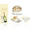 Dragées aromatisées au Champagne aux Amande Recouvert de Chocolat Blanc 500g 90 Unités 