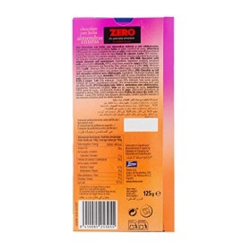 Tirma Zéro Sans Sucre Ajouté Barre de Chocolat au Lait avec Amandes Entières 125g| Convient aux Diabétiques | Collation Végét