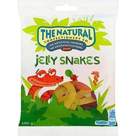 TNCC La Coopération De La Confiserie Naturelle Serpents Gelée 160G - Paquet de 6