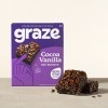 Graze Protein Oat Lot de 4 barres de céréales cacao Vanille 30 g
