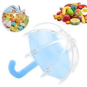 Changor Porte-Bonbons, Snack Box Parapluie de Couleur vive Boîte à Bonbons Forte étanchéité Forme de Parapluie innovante pour