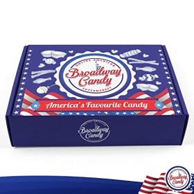 Broadway Candy Assortiment Bonbons Américains Coffret Cadeau – Lot au Chocolat pour Enfants et Adultes –pour Anniversaire, No