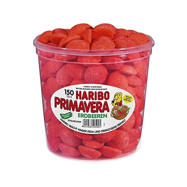 socket Haribo Primavera fraises, 2-pack 2 x 1,05 kg 