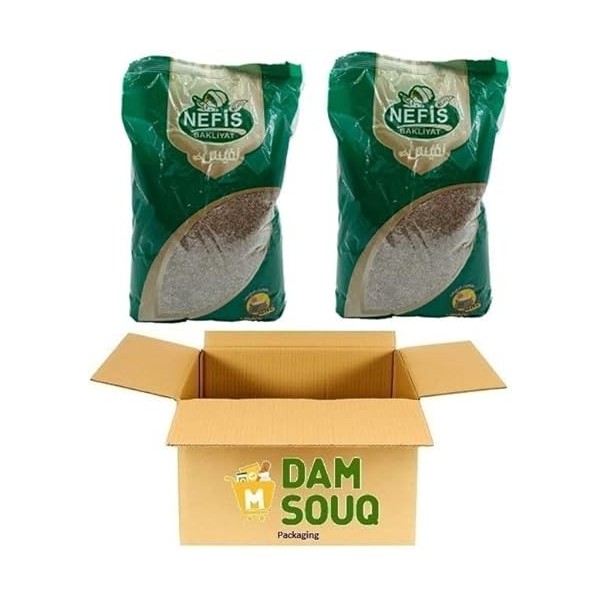 Damsouq® Multipak Nefis Fine Burgul Blé Marron 2x 900 Gram 