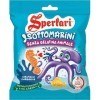 Sperlari Sottomatini Kids Lot de 3 bonbons aux fruits doux et étincelants en forme danimaux marins, pêche, poire, framboise 