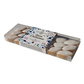 Le Roy René - Petits Calissons dAix en Provence La Reine Jeanne - Boîte réglette de 125g.