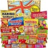 Boîte de panier de bonbons britannique | Mini sacs à bonbons Multipack | Anglais Party Sweets Anniversaire, Saint Valentin | 