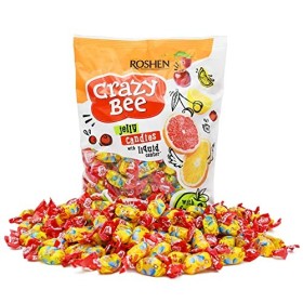 Roshen Crazy Bee Frutty Jelly Candy, 2.2 lbs/ 1 Kg