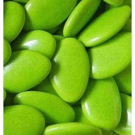 Generique - Dragées Chocolat Couleur Vert 500 GR