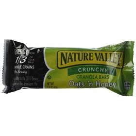 Natures Valley Crunchy Granola Bars, Oats/Honey, 98 Count Net WT 4lb 9.01oz 