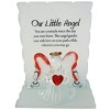 Ensemble cadeau de décoration en verre avec poème et message en anglais « Little Angel »