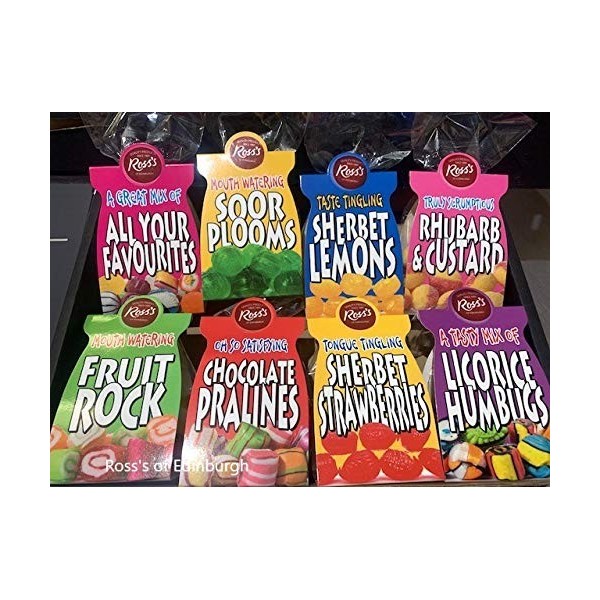 Sélection de bonbons Rosss