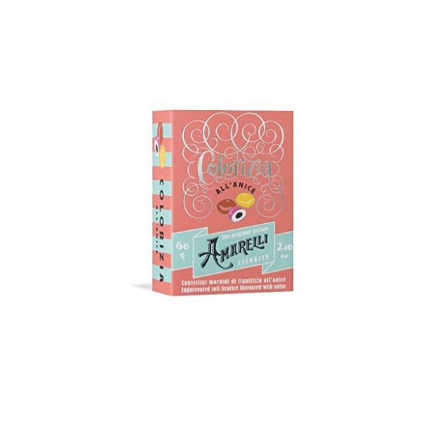 Colorizia à lAnis - 4x60 gr - Liqurizia Amarelli