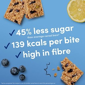 Graze Superfood Citron myrtille avec baobab et avoine, 4 x 30 g