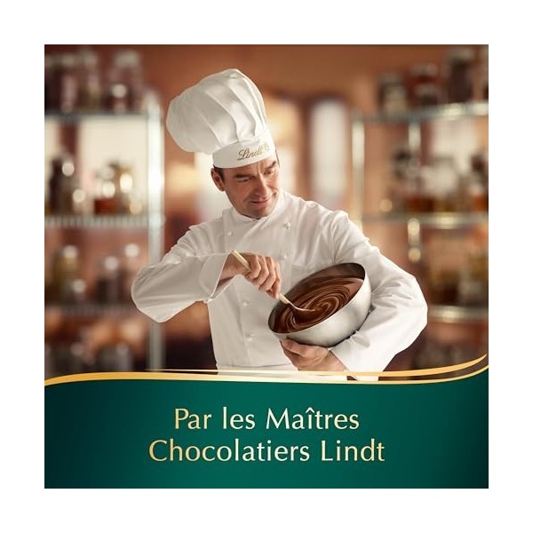 Lindt - Calendrier de lAvent - Assortiment de Chocolats au Lait, Noirs et Blancs - Idéal pour Noël, 221 g