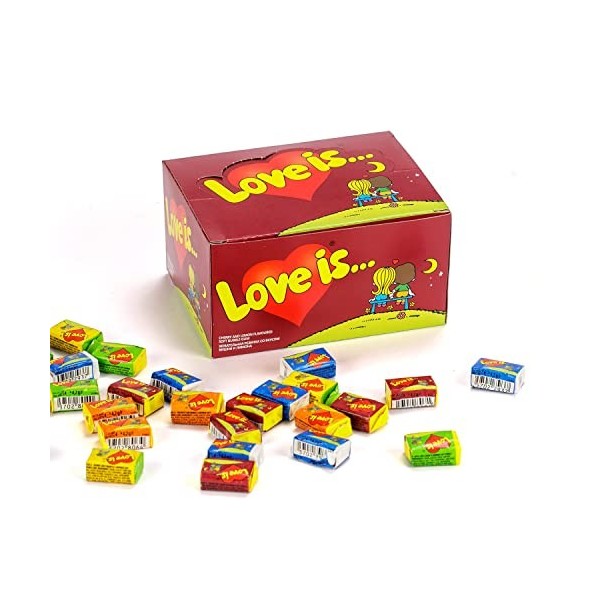 Bubble Gum Love Is Fraise-Banane 