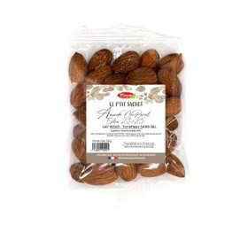 Le Ptit sachet MEYVA - Amande NonPareil EXTRA Calibre 23/25 - Torréfié SANS SEL - Fruits secs Snack apéritif - 20x50g