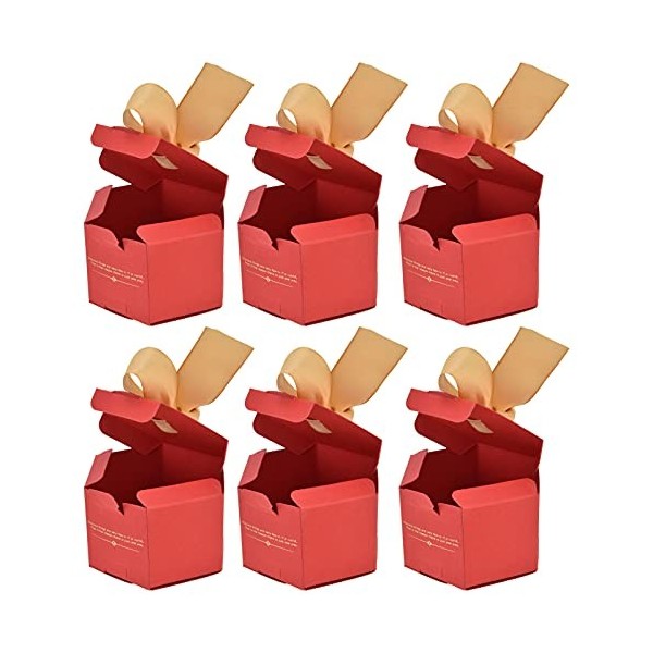 Mothinessto Cadeau de boîte à Bonbons, boîte à Bonbons légère en Carton de Petite Taille pour Les Mariages pour Les Anniversa