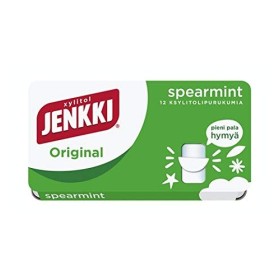 Cloetta Jenkki Xylitol Original Spearmint Chewing-gum 8 Des boites of 18g