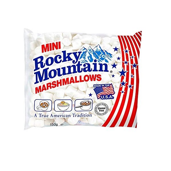Rocky Mountain Mini Marshmallows 150 g - Lot de 6