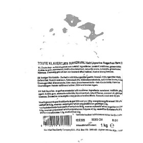 de Bron Réglisse néerlandaise salée sans sucre - 1 kg