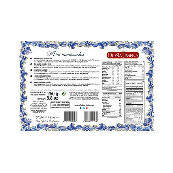 ⭐ Mini mantecados doña jimena 250g