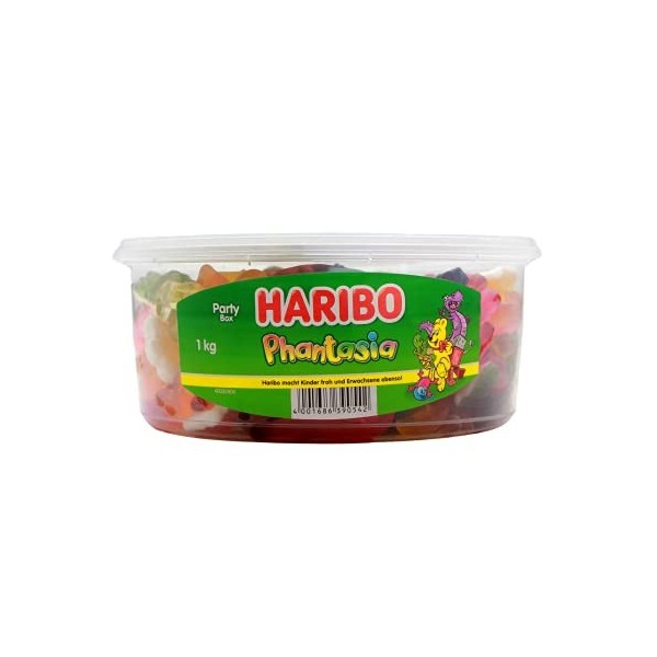 Haribo Phantasia, 3-pack 3 x boîte de 1kg 