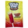 Sucettes Bazooka Push Pop Dipperz avec bonbons Popping Candy | Sucette fraise | Bonbons parfumés au citron | Halal et sans gl